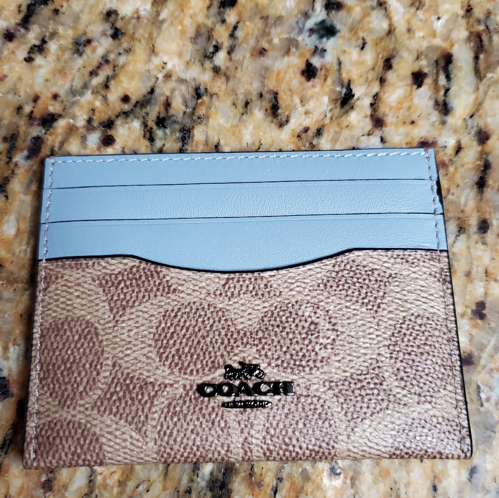 Coach card case